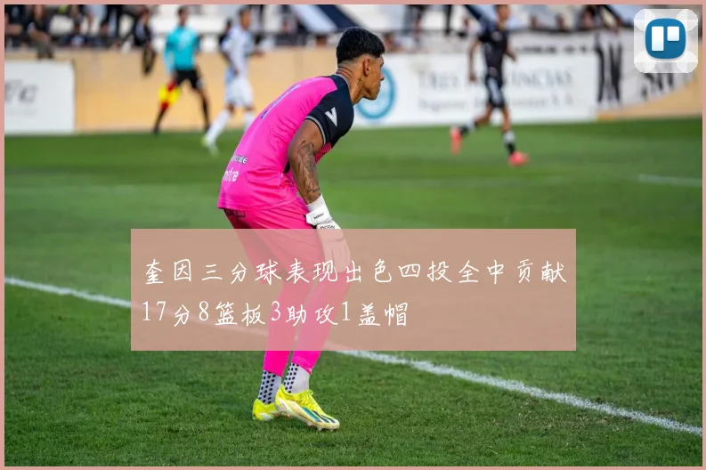 奎因三分球表现出色四投全中贡献17分8篮板3助攻1盖帽