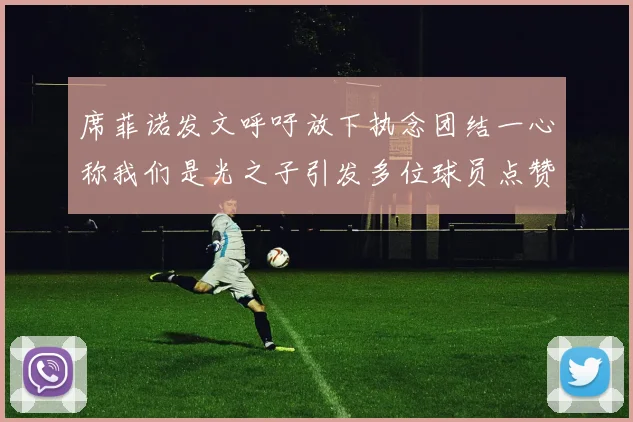 席菲诺发文呼吁放下执念团结一心称我们是光之子引发多位球员点赞
